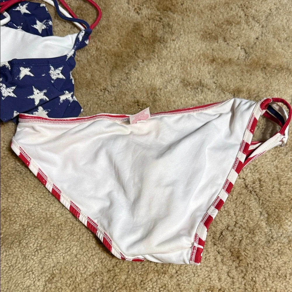 Star and Stripe American Flag Bikini Set size Large - Picture 6 of 6